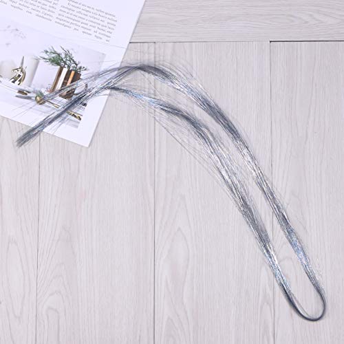 FRCOLOR 1000Pcs Mulheres Long Hair Ouropel Brilho Peruca de Cabelo Extensões de Cabelo Destaques