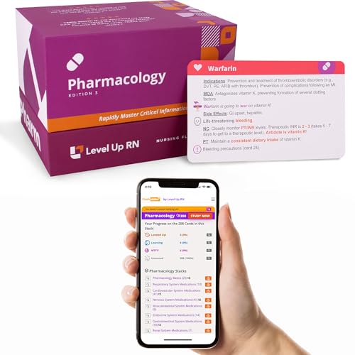 Level Up RN Pharmacology Flash Cards