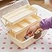 Imagen de Nivofu Caja de Almacenamiento para Accesorios de Pelo