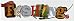 Karen Foster Stacked Statement Stickers, Gone Fishing