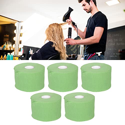 Bandes de cou de barbier jetables en papier extensible auto-adhésif - 3