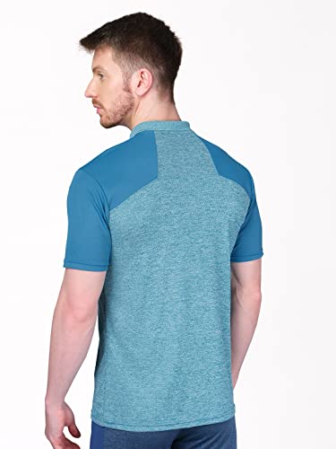Image of TECHNOSPORT Men's Slim Fit Active T-Shirt - (MTP537 P) Pack of 1