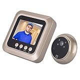 Digital Door Viewer, VBESTLIFE 2.4 Inch TFT Screen Smart Video Doorbell Intercom with 1080P HD Eye Peephole Camera Support 160 Degree Wide Angle, TF Card, IR Night Vision