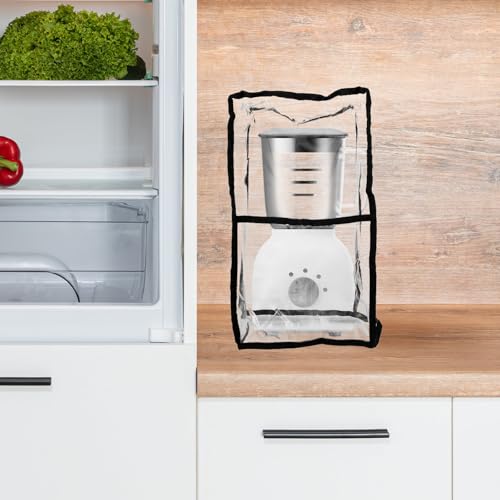 Cubierta antipolvo para electrodomésticos de cocina transparente y lavable 8