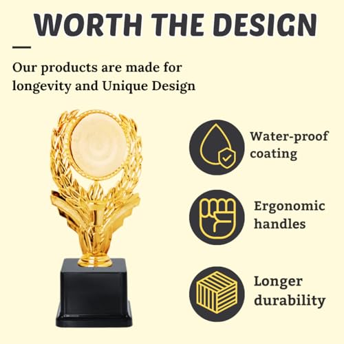 10 Set of 1st, 2nd & 3rd Trophy