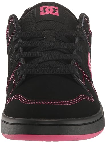 DC Women's Manteca 4 Low Skate Shoe, Battleship/Crazy Pink, 92