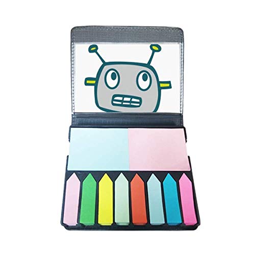 Page autocollante Univers et Robot Extraterrestre en couleur pour enfants