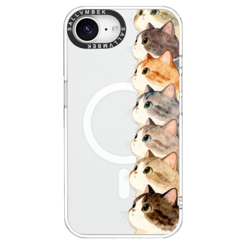 Coque chat iPhone 16e et 17e MagSafe, idéale au quotidien pour une protection élégante en TPU