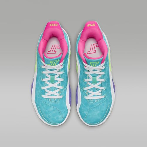 Nike Tatum 2 Big Kids' Basketball Shoes (HJ7382-303, Hyper Jade/White/Hyper Pink/Green Strike)4