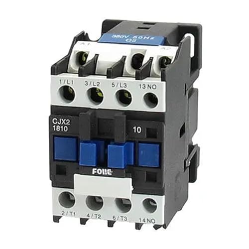 CJX2-1810 Contacteur AC 3P 3 pôles normalement ouvert 380V 9KW pour moteur triphasé
