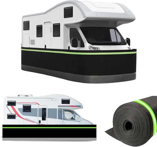 Plinthe de véhicule récréatif sans perçage 95cm pour caravane et 5ème roue