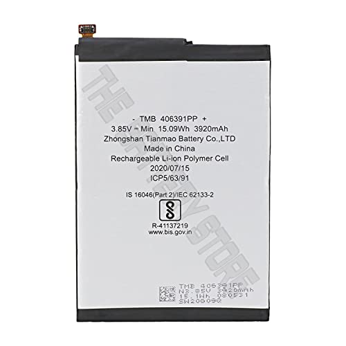 Image of THE BATTERY STORE Original 39LI Mobile Battery Compatible for One Vision / A56 battrey with 6 Month Warranty and high Capacity Battery Backup.Carefully Check Your Phone Model and Purchase. (FOR 39LI)