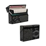 KAZARI ヒートスティック専用ケース 箱の潰し対策に IQOSに使用できる タバコケース 20本入れ イルマ i ワンに適合する ケース シガレットケース イルマ i プライムに使用できる 収納ケース イルマ i ILUMA ONE/ILUMA PRIME/イルマワンに使用できる 加熱式たばこ用アクセサリー (01COLOR)