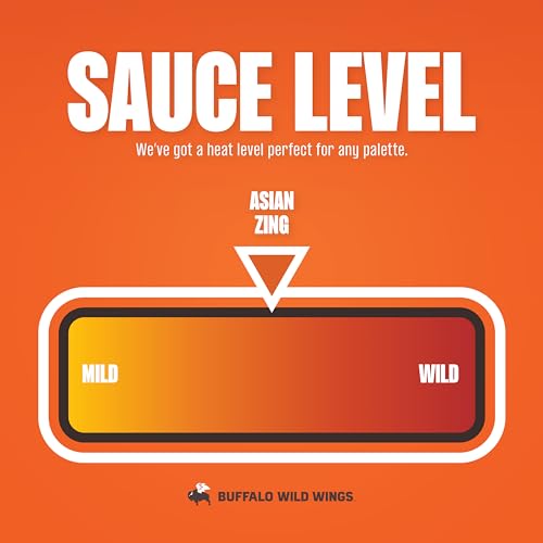 image for Buffalo Wild Wings Asian Zing Sauce, 12 fl. oz., Perfect Dipping Sauce