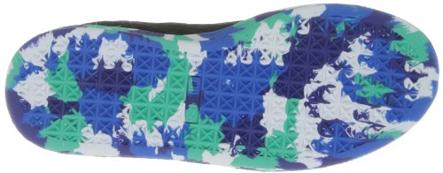 PUMA Suede Rubber Mix JR Sneaker (Little Kid/Big Kid),Black/PUMA Silver/Multi Color,5.5 M US Big Kid4