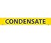 PIPEMARKER, PS VINYL, CONDENSATE, 2X14 1 1/4" CAP HEIGHT (25 Pack)