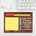 PQUCXZ Thank You Pastor Appreciation Gift for Church Leader, Retirement Farewell Birthday New Ministry Role Christian Ministers Clergy, Office Stuff Sticky Note Pad Holder Dispenser TBC182