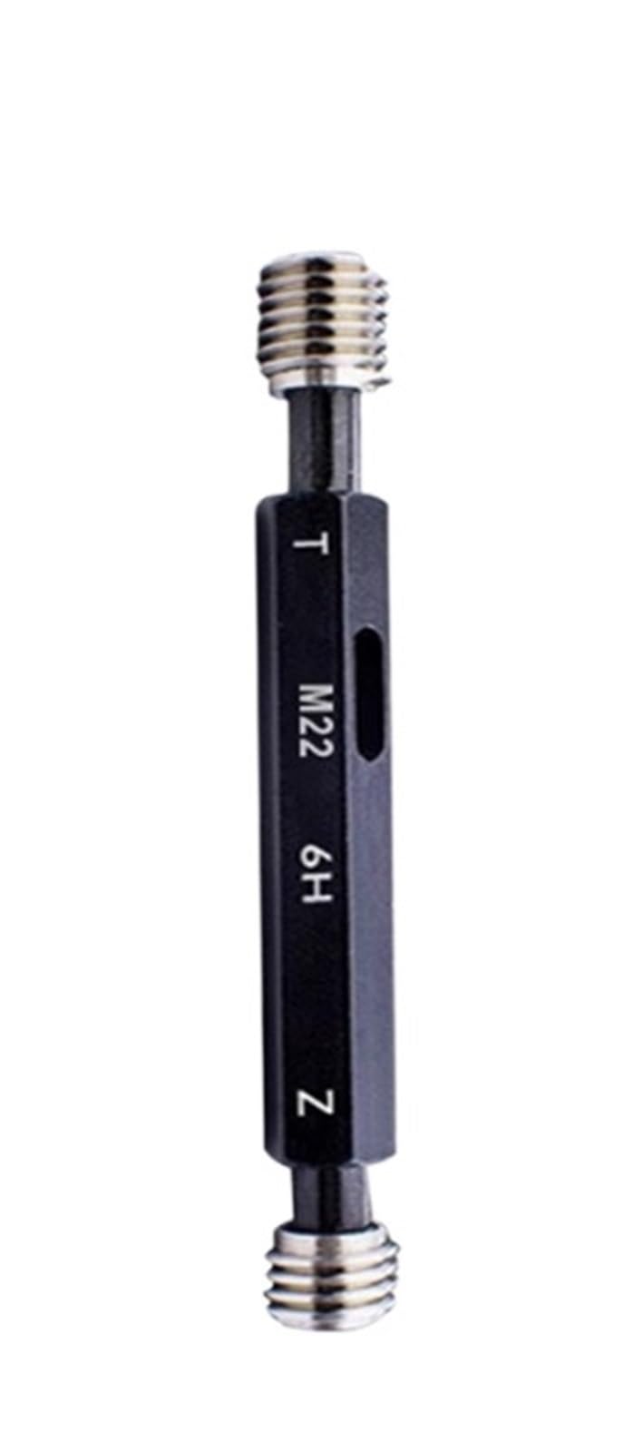 Jauge a bouchon filete M2X0.4 6H en acier de precision - 3