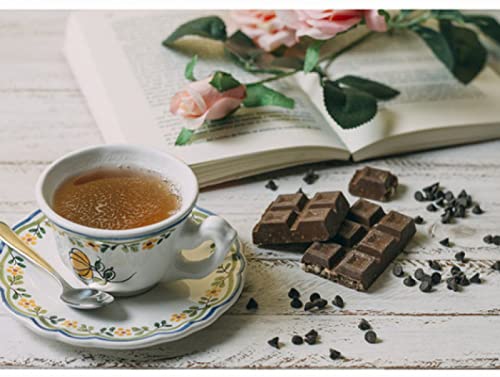 Kit broderie point de croix motif café chocolat pour décorer votre cuisine