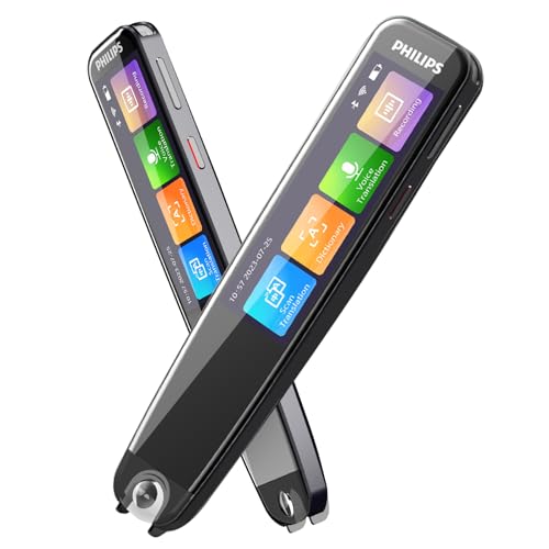 Translation Pen, Scan Reader Pen OCR Digital Pen Reader, Translator Pen Text to Speech Device, Reading Pen for Dyslexia, Wireless Translation Pen Scanner for Business Students Adults