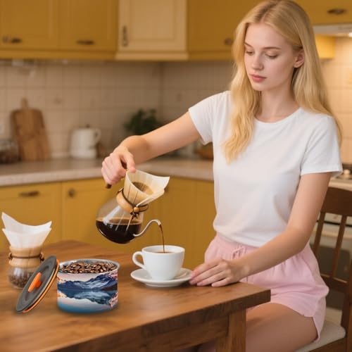 Envase Hermético de Acero Inoxidable para Café 500 ml miniatura 7