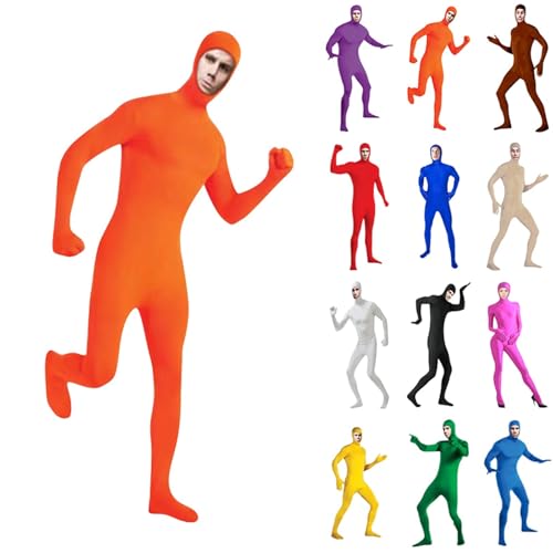 CNNBYYDS Damen Herren Greenscreen Anzug Suit Unisex Ganzkörperanzug Halloween Karneval Orange Ganzkörper Kostüm Slenderman Kostüm Bodysuit Karnevalskostüme Open Face Jumpsuit Cosplay Kostüme CNNBYYDS Damen Herren Greenscreen Anzug Suit Unisex Ganzkörperanzug Halloween Karneval Orange Ganzkörper Kostüm Slenderman Kostüm Bodysuit Karnevalskostüme Open Face Jumpsuit Cosplay Kostüme
