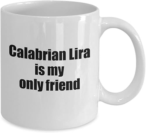 Miniatura 2 de EzGift Funny Calabrian Lira Mug Is My Only Friend Quote Musician Gift For Instrument Player Coffee Tea Cup 11 oz