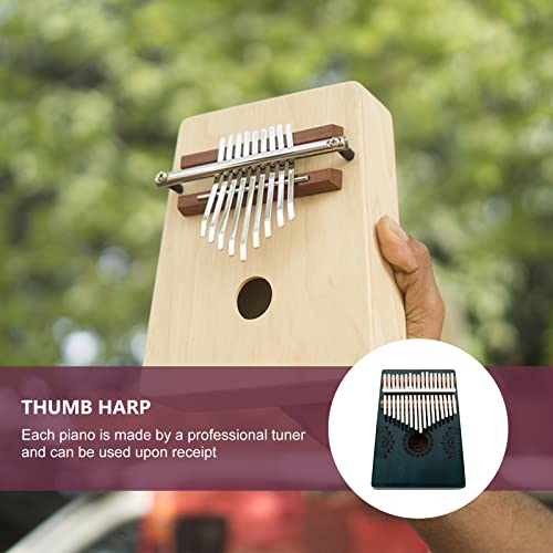 BIENKA 1 Ensemble Kalimba de Piano à Doigts Pratique à 17 Tons avec Motif Lotus Exquis Piano - Les Beatles, Paul McCartney, John Lennon, RIngo Starr, George Harrison BIENKA 1 Ensemble Kalimba de Piano à Doigts Pratique à 17 Tons avec Motif Lotus Exquis Piano – Image 6