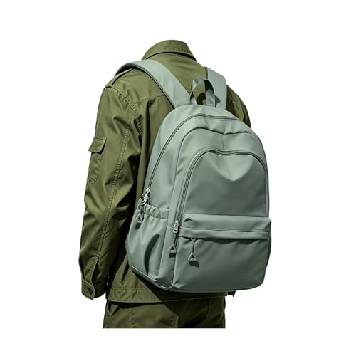 Mochila para escola, colegial, mochila para adolescentes, meninas e meninos, A0-verde, Large, Mochilas de mochila
