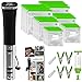 Sous Vide Cooker Kit ALL-IN-ONE - Sous Vide Machine 800W, 120V with Accurate Temperature Digital Timer, 30 Sous Vide Bags, Sous Vide Clips, Vacuum Pump, Cookbook with Recipes