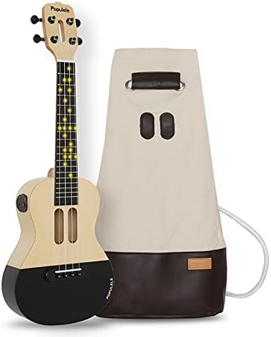 PopuMusic Populele U1 Smart Compact and Portable Ukulele Cookies Edition for Beginners, Experts, Kids and Adults
