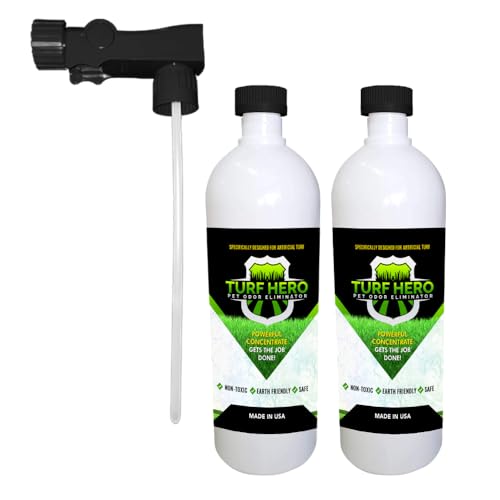 Turf Hero Pet Odor Eliminator, 2 Quart Bottles