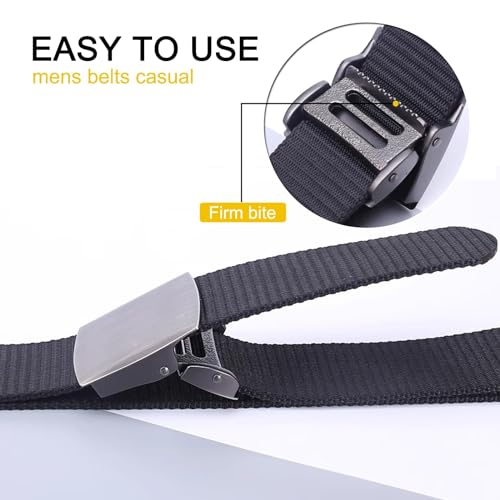 1.5 inch Nylon Utility Men Belt Outdoor Web Belt with Zinc Alloy Buckle gift for Men4