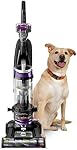 BISSELL CleanView Swivel Upright Vacuum for Pet Hair, Multi-Cyclonic Suction, Automatic Cord Rewind, Scatter-Free Technology, Edge-to-Edge Cleaning, Pet TurboEraser Tool Included, Purple, 2258B