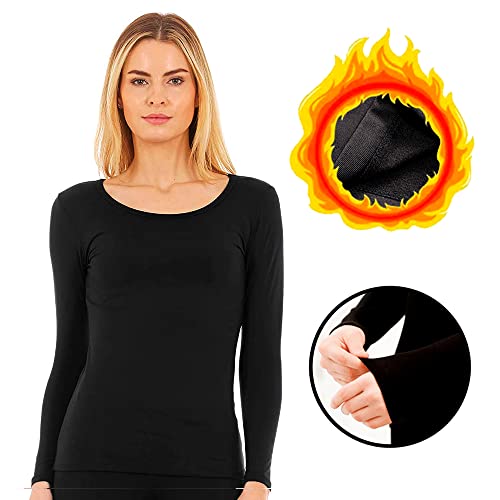 Blusa Feminina Masculina Infantil Inverno Segunda Pele forrada Frio Intenso (Preto Masculino, XG (Ta