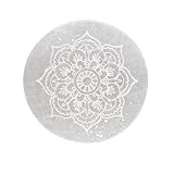 LAMARE - PLAQUES CIRCULAIRES EN SELENITE – Outil énergétique pour recharger les crista...