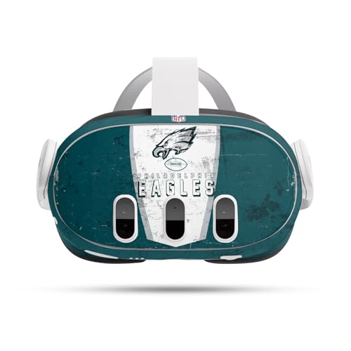 Skin vinyle autocollant Meta Quest 3 NFL Philadelphia Eagles Head Case