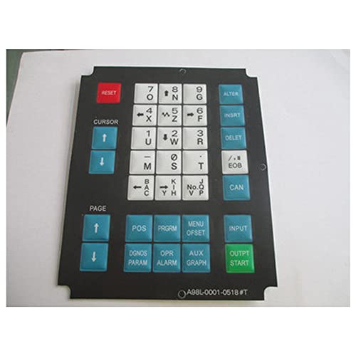 A98L-0001-0518#T CNC HMI Membrane Keypad Buttons for Fanuc Machine Operator Panel