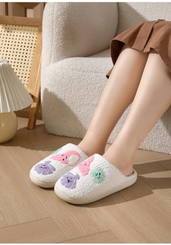 Women Slippers Cute House Slippers Soft Cozy Warm Slippers Plush Warm Home Shoes3