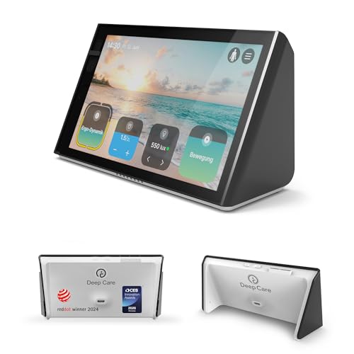 Deep Care | Isa Pro | KI-Gesundheitscoach für Haltung, Bewegung & Umgebungsanalyse am Schreibtisch | Verbessert Ergonomie, Konzentration und Arbeits-Flow | Stärkt die Gesundheit nachhaltig