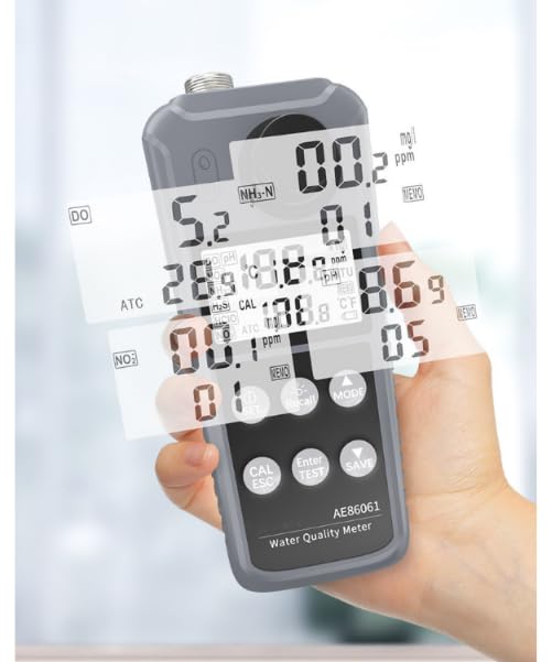 AE86061 Multifunctional Water Quality Detector pHmeter dissolved oxygenTester
