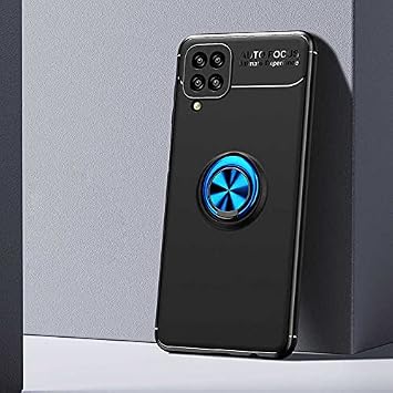 Spia Samsung Galaxy A12 ile uyumlu K l f Siyah-Mavi Draco Y z kl  Silikon Orijinal Esnek  nce Geli tirilmi  Dayan kl  Darbe Kar t  Koruyucu Yeni Nesil Tasar m Samsung Galaxy A12, Siyah-Mavi