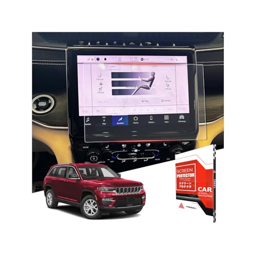 Écran anti-reflet Jeep Grand Cherokee L verre trempé 10.1 sans empreintes