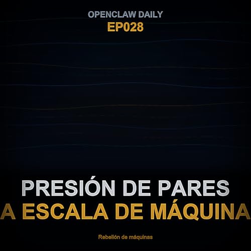 Episodio 28: Presi&oacute;n de pares a escala de m&aacute;quina