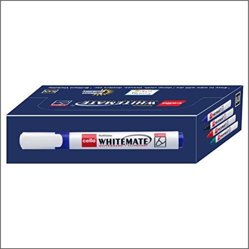 Image of Cello Whitemate Whiteboard Marker - Pack of 100 (Blue)