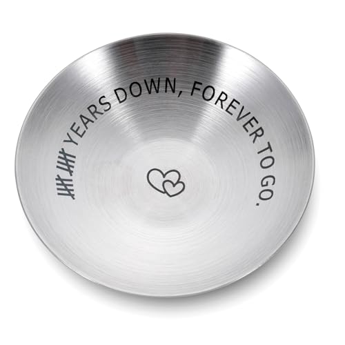 Mens Gifts for Christmas 10th Anniversary Steel Gifts for Him Her 10 Year Annviersary for Women Anniversary Wedding Gifts for Women Men Valentines Day Gifts for Her Him Boyfriend Girlfriend Couple