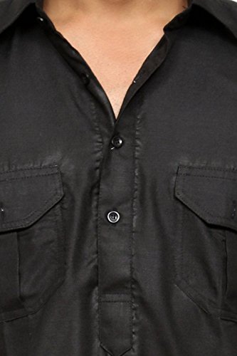 Cargo Pathani de Royal Kurta en mezcla de algodón con acabados de alta sastrería 4