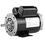 3.7 HP 3450 RPM, 56 Frame, 230V, 17.2Amp, 5/8' Shaft, Single Phase NEMA Air Compressor Motor