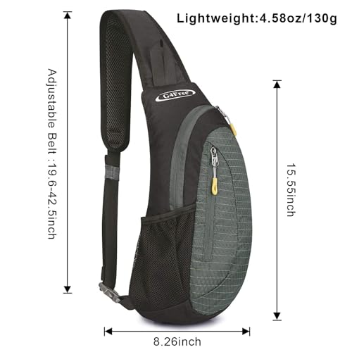 G4Free Leichte Brusttasche Sling Schulter Rucksäcke Nette Umhängetasche Dreieck Pack Rucksack zum Wandern Radfahren Reisen oder Multipurpose Tagepacks