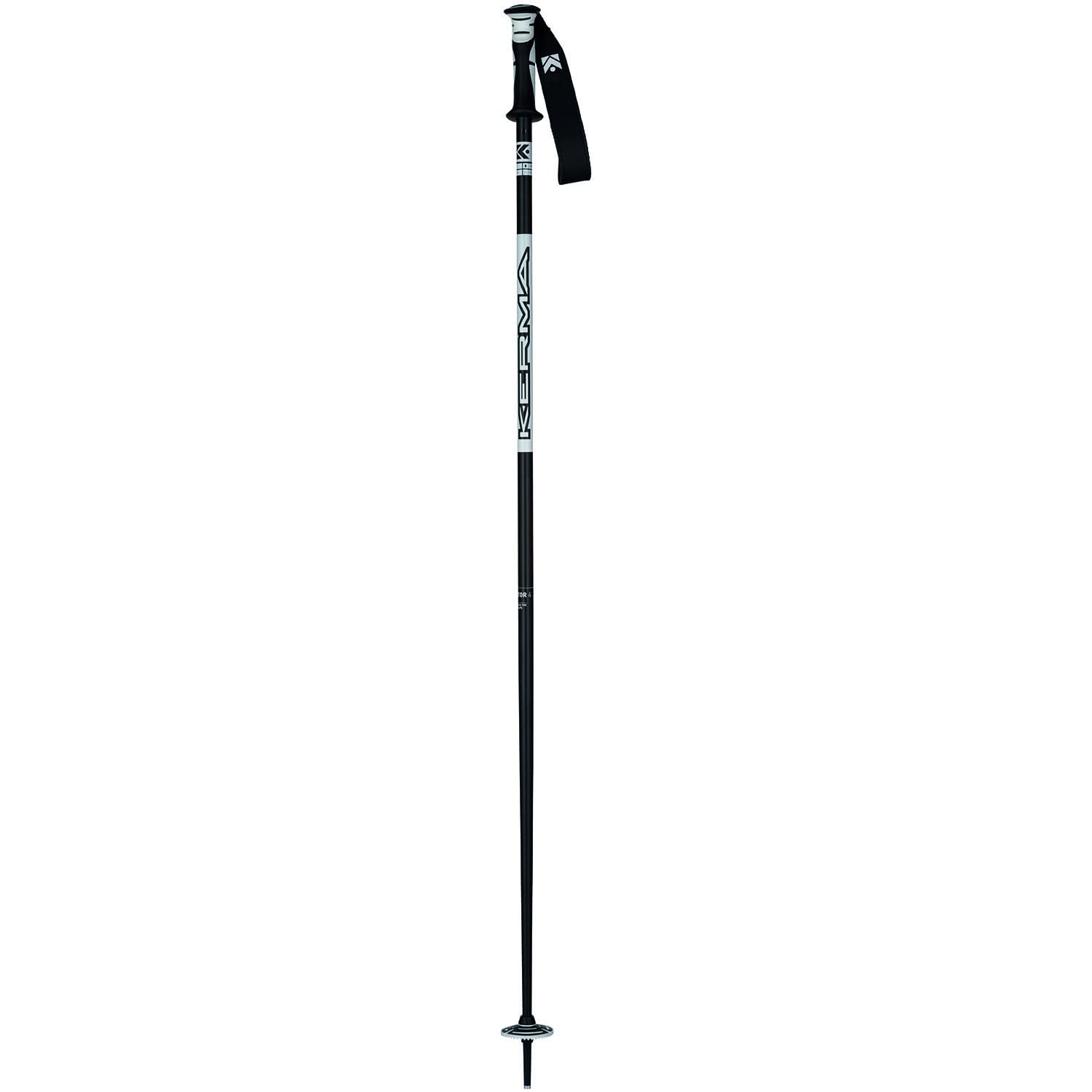 Kerma - Baton Da Sci Vector 4 Black White Uomo - Uomo - Dimensione 135 - Nero
